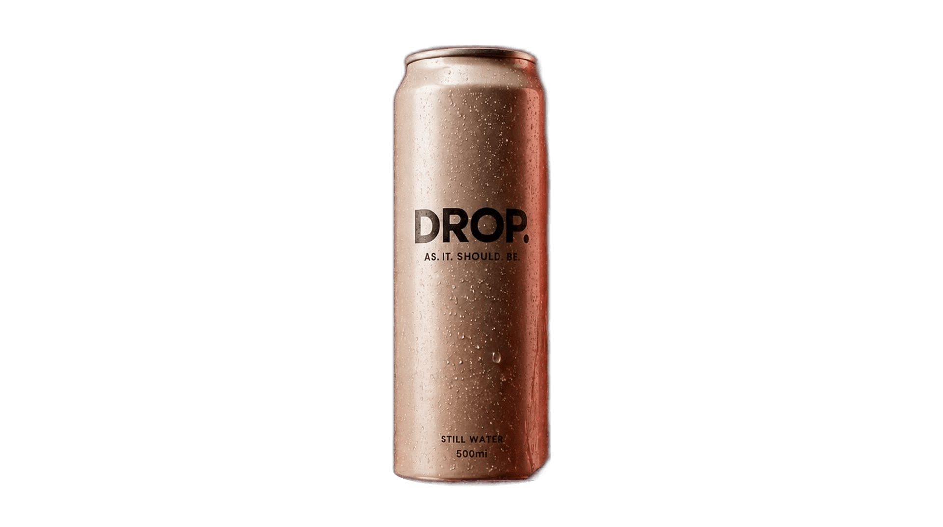 DROP clove water in a premium blood red aluminium can