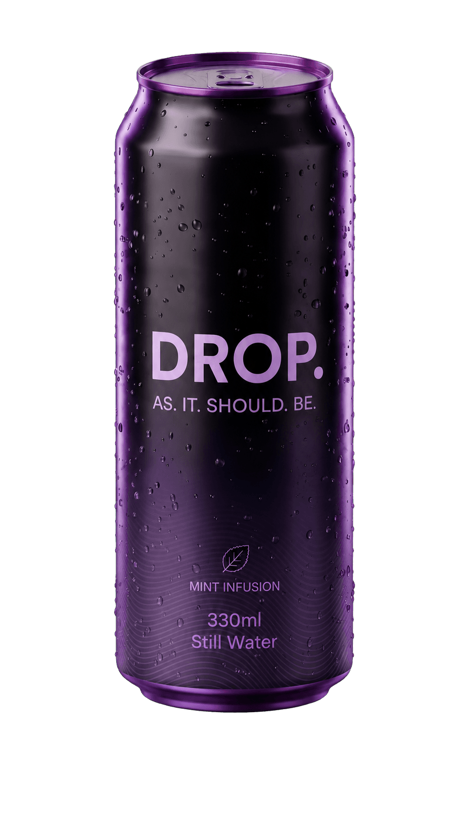 DROP mint fusion aluminium water can